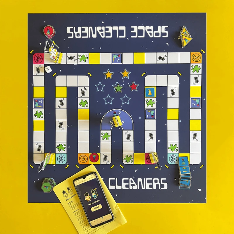 Space Cleaners board game