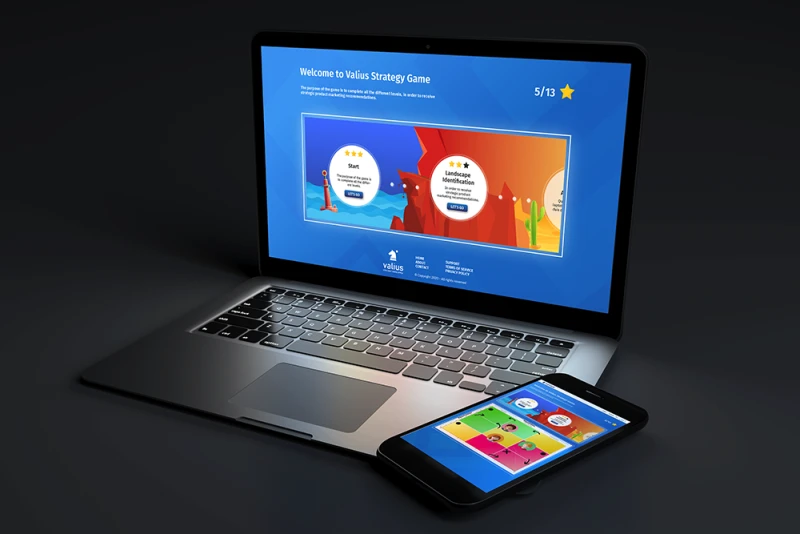 Valius brand identity